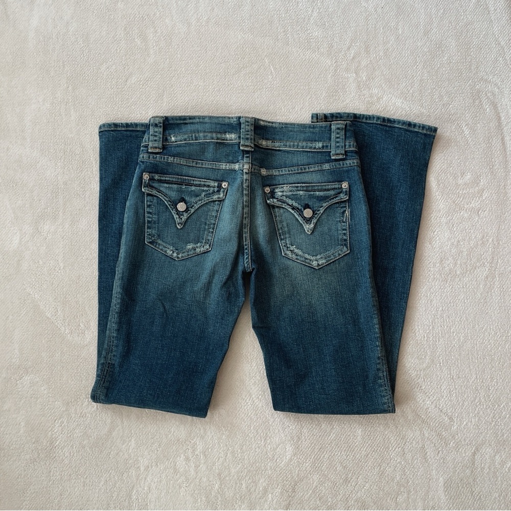 Marciano Y2K low rise Flare Jeans as 8